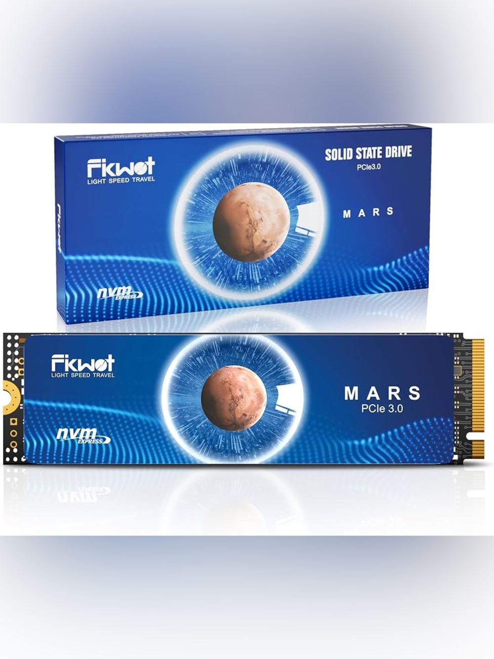 Fikwot NVMe M.2 SSD Drive 512GB PCIe 3.0 2280 Internal Solid State Drive